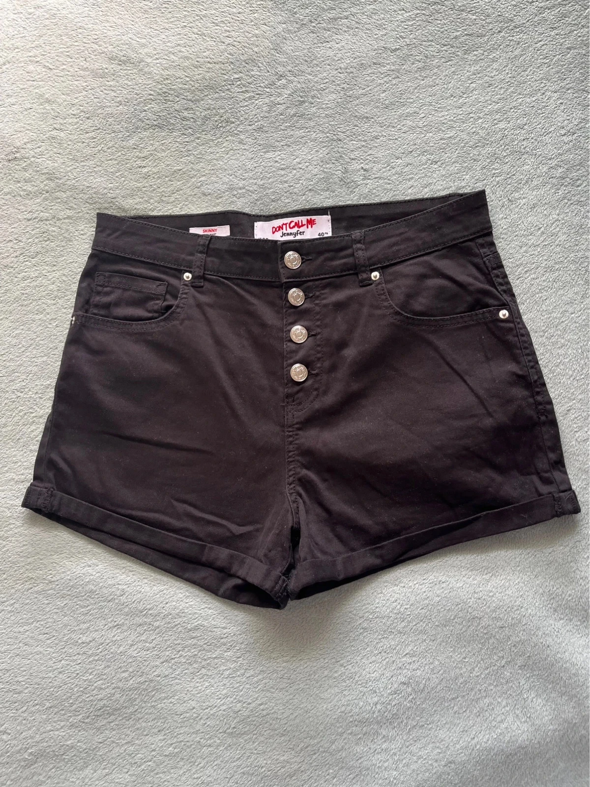 Lot of 2 Jennyfer denim shorts, Size 40 – photo 5